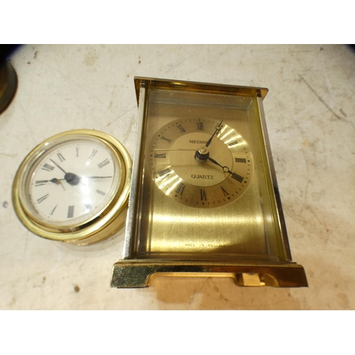 2209 - Box of carriage clocks and others (7)