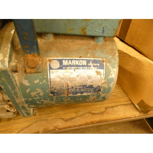 2253 - Honda GX110 3.5hp twin plug petrol generator