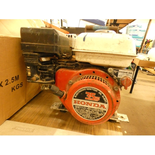 2253 - Honda GX110 3.5hp twin plug petrol generator