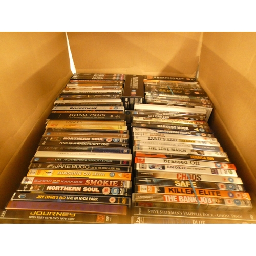 2264 - 2 Boxes of DVDs and CDs