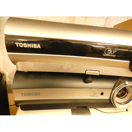 2265 - 4 Projectors including Toshiba and Eiki (3 out of 4 working)