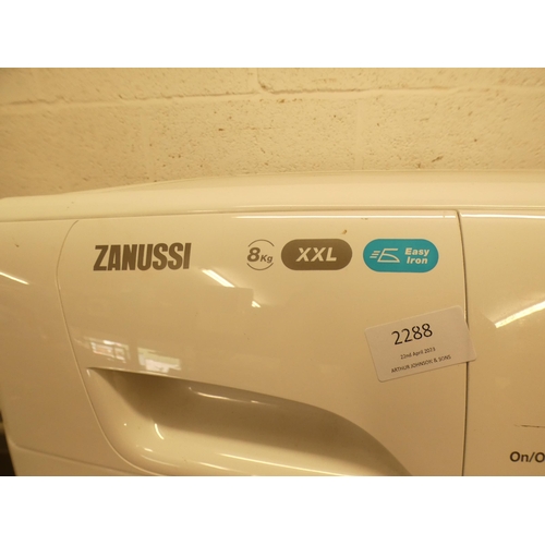 2288 - Zanussi 8kg XXL Lindo 300 tumble dryer