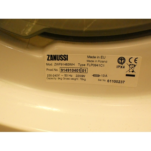 2289 - Zanussi 9kg XXL Lindo 300 washing machine