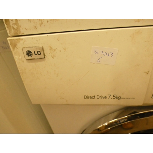 2292 - LG 7.5kg washing machine - W