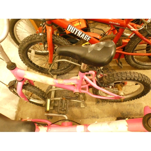 2294 - 3 Girl's bikes