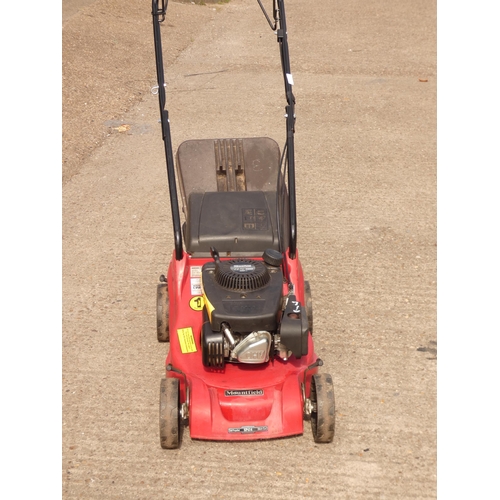 2349 - Mountfield Champion 35 lawnmower, powered by Briggs and Stratton petrol engine