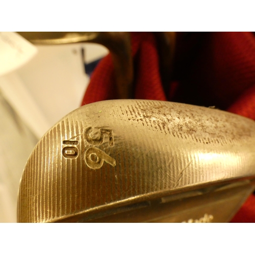 2355 - Ballesteros Golf with 3 Taylor Made high toe milled tour 52