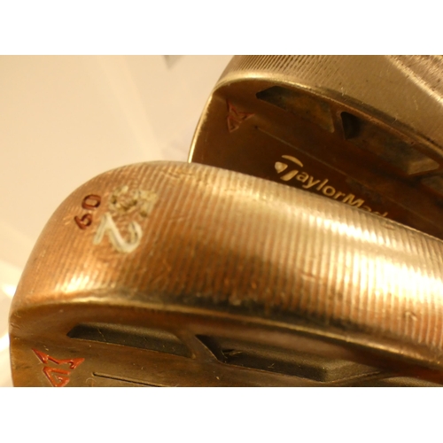 2355 - Ballesteros Golf with 3 Taylor Made high toe milled tour 52