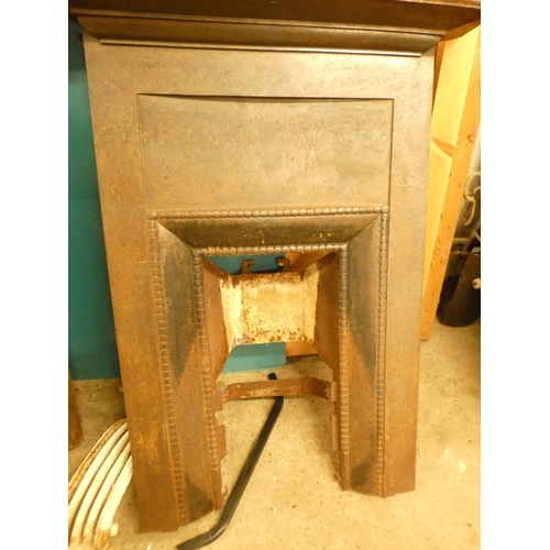 2358 - Two Victorian style cast iron fire places