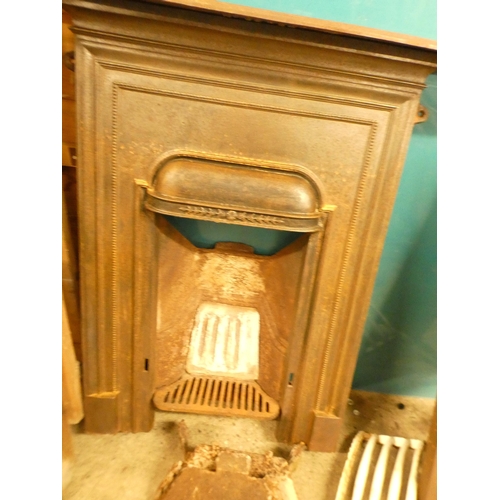 2358 - Two Victorian style cast iron fire places