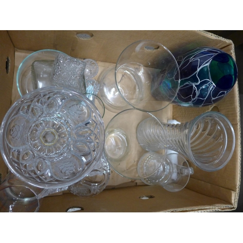 1141 - A collection of glassware including crystal  **PLEASE NOTE THIS LOT IS NOT ELIGIBLE FOR POSTING AND ... 