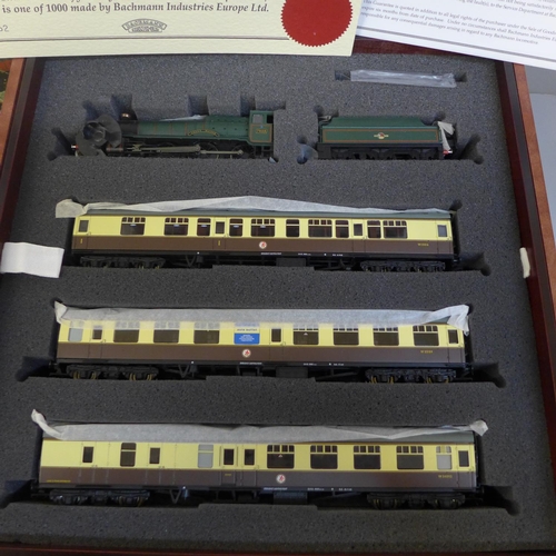 665 - A Bachmann 00 gauge Cambrian Coast Express train set, cased