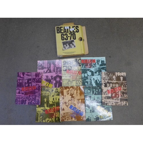 691 - The Beatles 1963-70, a set of eight song books, published by Wise Publications