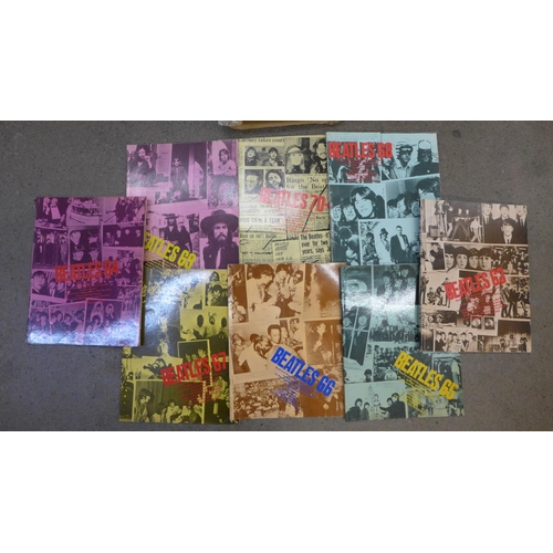 691 - The Beatles 1963-70, a set of eight song books, published by Wise Publications