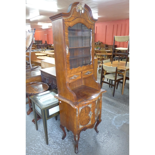 155 - A 19th Century North European walnut and gilt metal mounted side cabinet