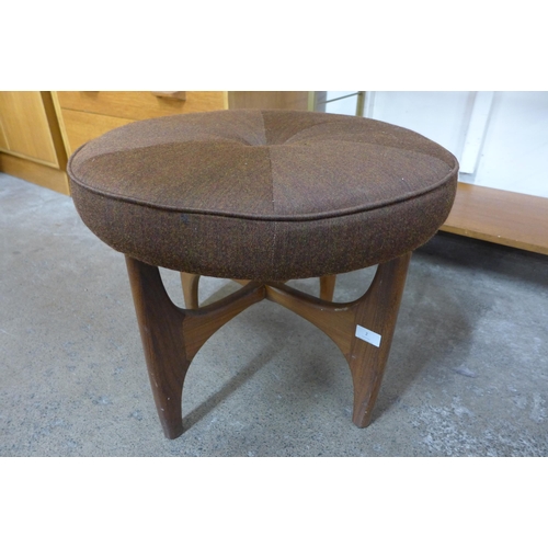 2 - A G-Plan Fresco teak stool