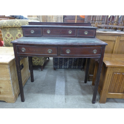 206 - An Edward VII mahogany lady's writing desk