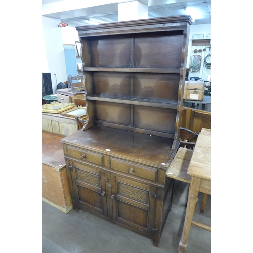 258 - An oak dresser