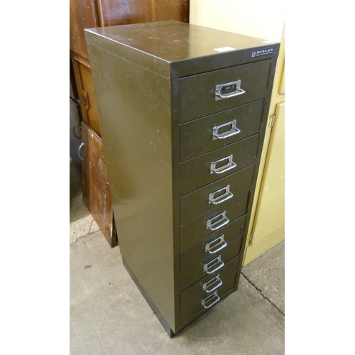 301 - A steel Bisley filing cabinet