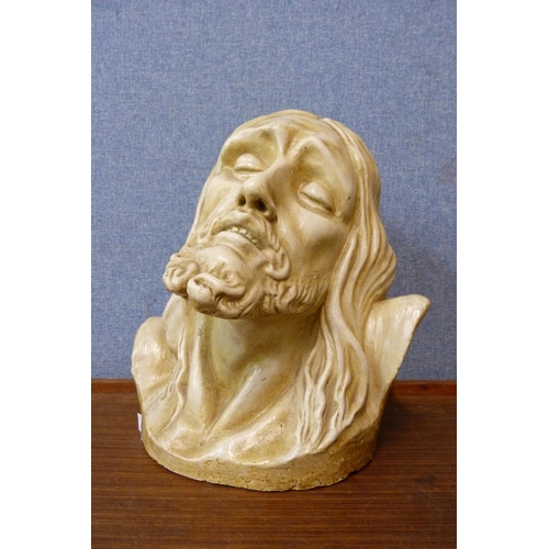 385 - A 1950's bust of Jesus