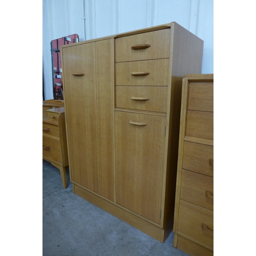 5 - A G-Plan Brandon light oak dressing chest and a tallboy