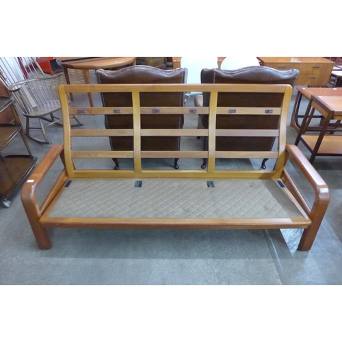 50 - A Danish Glostrup teak settee