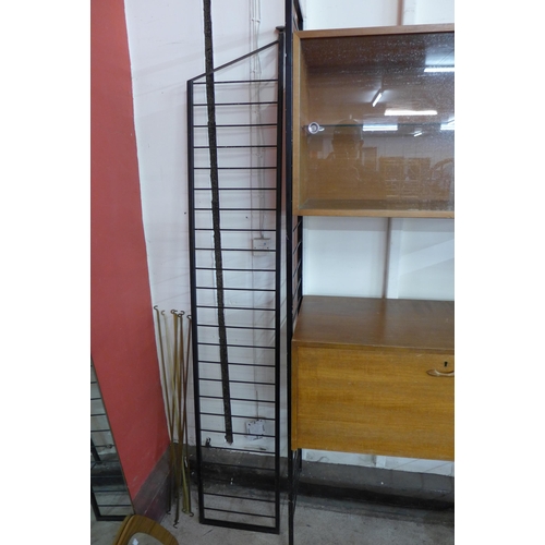 6 - A Staples teak Ladderax room divider