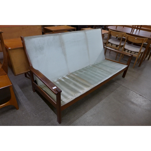 61 - A Danish teak settee