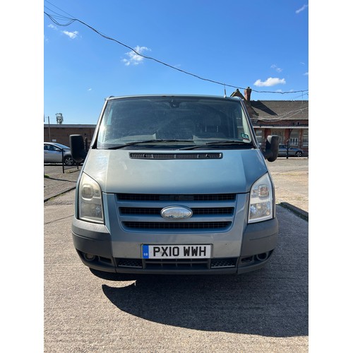 2398 - Transit 85 LGV panel van 2010 PX10 WWH 2198cc Diesel Mileage 194,564 MOT 12.04.24 - On view Friday 9... 