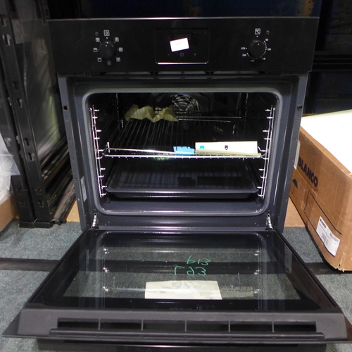 3017 - Zanussi Single Black Multifunction Oven Model: ZOHNX3K1 (389-92) * This lot is subject to VAT