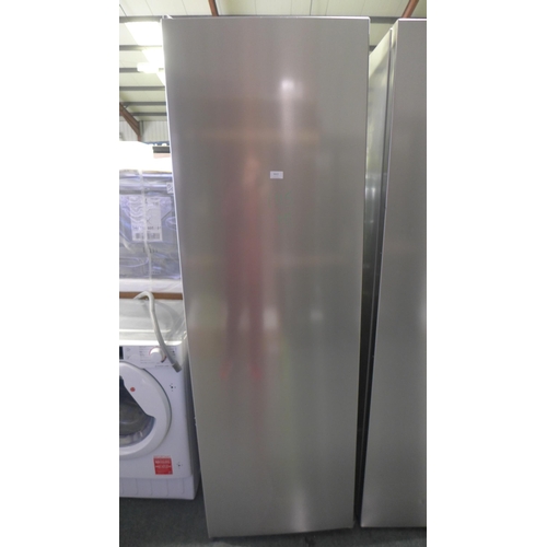 3022 - CDA Stainless Steel Freestanding Frost Free Freezer (Damaged) (H1850xW595xD640) (Model: FF881SC) RRP... 