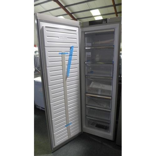 3022 - CDA Stainless Steel Freestanding Frost Free Freezer (Damaged) (H1850xW595xD640) (Model: FF881SC) RRP... 