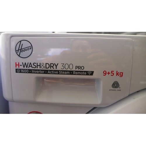 3023 - Hoover H-Wash & Dry 300 Pro Integrated Washer/Dryer (9+5kg) (Model: HBDOS695TAME-80) (H820xW600xD525... 