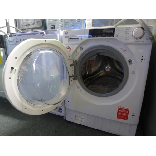 3023 - Hoover H-Wash & Dry 300 Pro Integrated Washer/Dryer (9+5kg) (Model: HBDOS695TAME-80) (H820xW600xD525... 