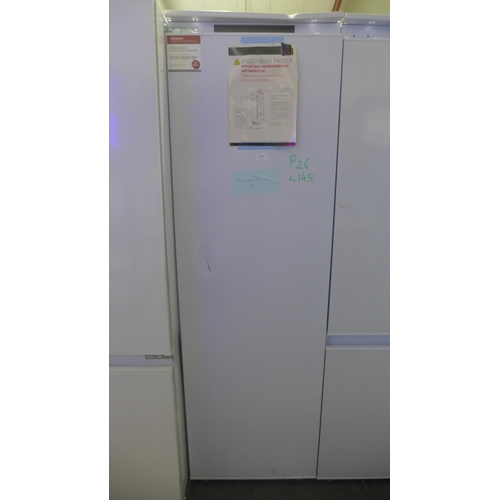 3029 - CDA Integrated Frost Free Tower Freezer (H1772xW540xD540) - model:- FW882, DAMAGED PLASTIC SHELVES R... 