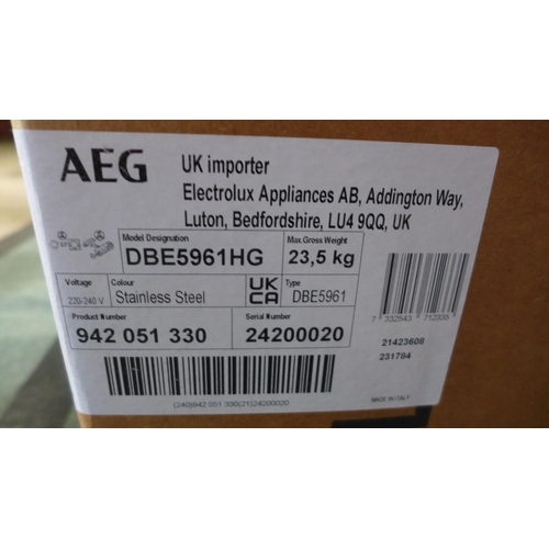 3033 - AEG Chimney Hood (Model: DBE5961HG) (389-162) * This lot is subject to VAT