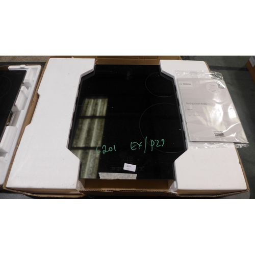 3034 - Bosch induction 4-Zone Hob (Model: PWP611BB5B)  (389-201)     * This lot is subject to vat