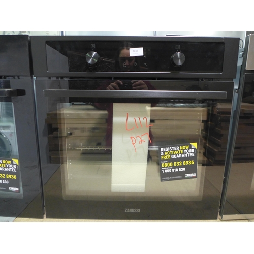 3049 - Zanussi  Single Oven (H594xW594xD568) (Model: ZOCND7K1) Original RRP £324.17  inc. vat (384-112)   *... 