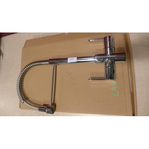 3079 - Oceanus Chrome Tap - High Pressure Only - (389-45) * This lot is subject to VAT