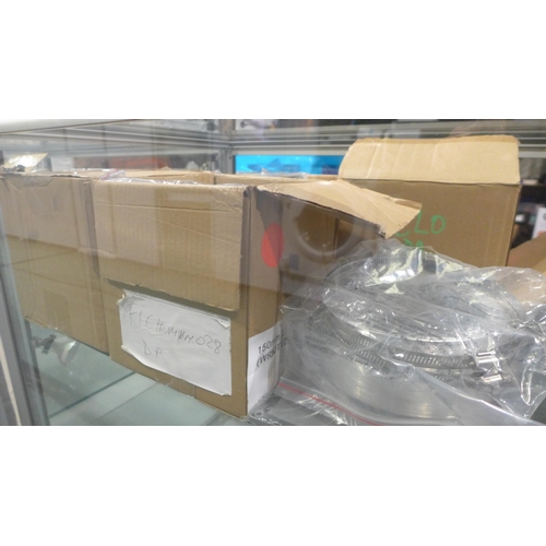 3085 - Five Chimney Hood Ducting Kits (150mm) - RRP £26.67 each inc. VAT and  (389-19,71,72,171) * This lot... 