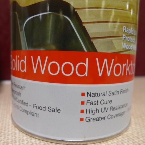 3088 - Solid Wood Worktop Oil (2.375L) (389-31) * This lot is subject to VAT