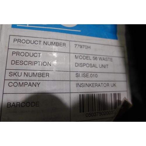 3094 - Insinkerator 56 Waste Disposal Unit, RRP £215.84 inc. VAT (389-7) * This lot is subject to VAT