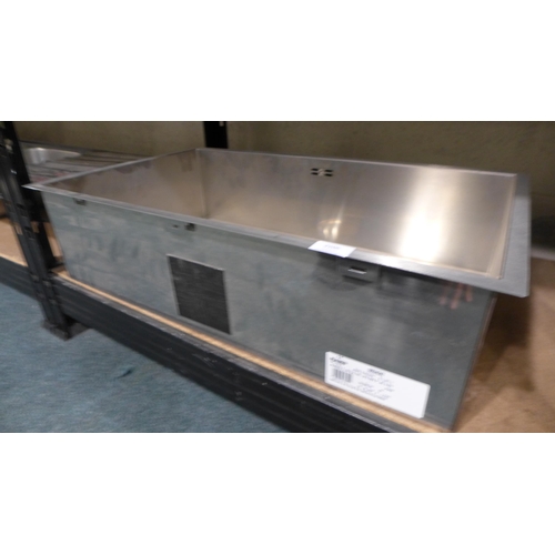 3106 - Blanco Stainless Steel Trough Style sink (384-128)   * This lot is subject to vat