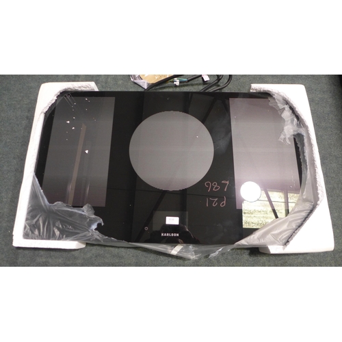 3110 - Karlson 90cm Flex Zone Induction Hob (Model: WRTFTH90) (H60xW900xD520) (384-86 )   * This lot is sub... 