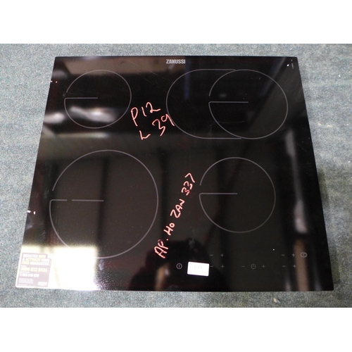 3121 - Zanussi Ceramic OvalZone 4 Zone Hob H1xW590xD520  - model: ZHRN673K, Original RRP £215.83  inc. vat ... 