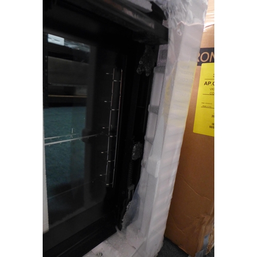 3141 - Zanussi Single Multifunction Oven - BLACK, model: ZOHNX3KI (384-34 ) * This lot is subject to vat