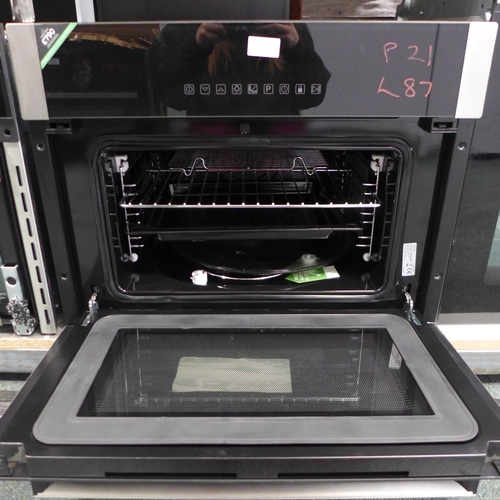 3157 - CDA Compact Combi-Microwave H445xW597xD578  - model no VK902SS, Original RRP £790  inc. vat  (384-87... 