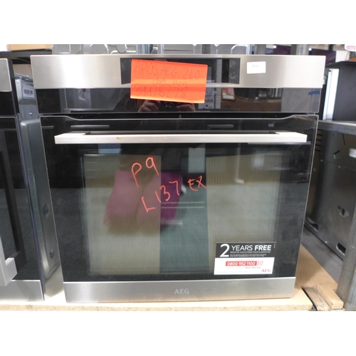 3159 - AEG Single Oven (384-137) model:-BPK742320M   * This lot is subject to vat