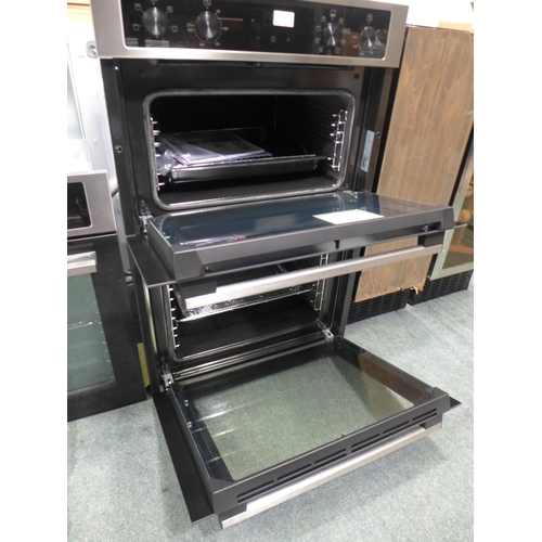 3164 - Zanussi Built In Airfry Double Oven  H888xW594xD568  - model: ZKCNA4X1, Original RRP £440.84  inc. v... 