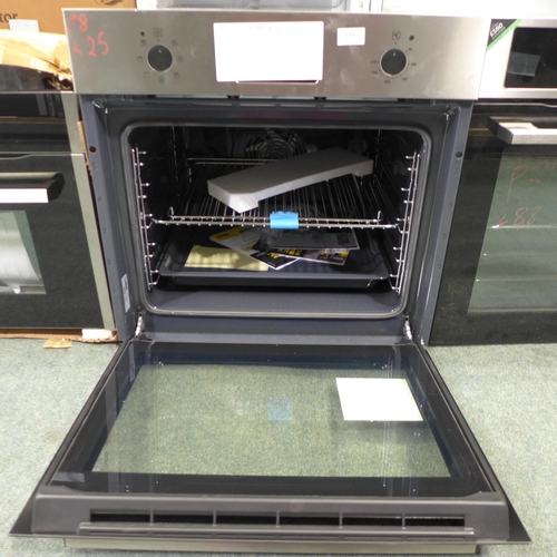 3166 - Zanussi Single Multifunction Oven H589xW594xD568  - model: ZOHNX3X1, Original RRP £265.83  inc. vat ... 